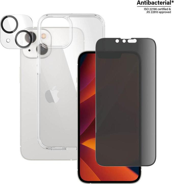 Produktbild PanzerGlass 3 in 1 Schutz Set (1 Stück, Apple iPhone 14)