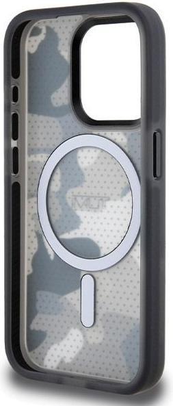 Actual product image Tumi TUHMP15XTCAMK iPhone 15 Pro Max 6.7" czarny/black hardcase Frosted Camo Print MagSafe (Apple iPhone 15 Pro Max)