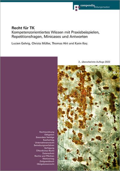 Recht für TK (Deutsch, Christa Müller, Karin Koç, Lucien Gehrig, Thomas Hirt, 2022)