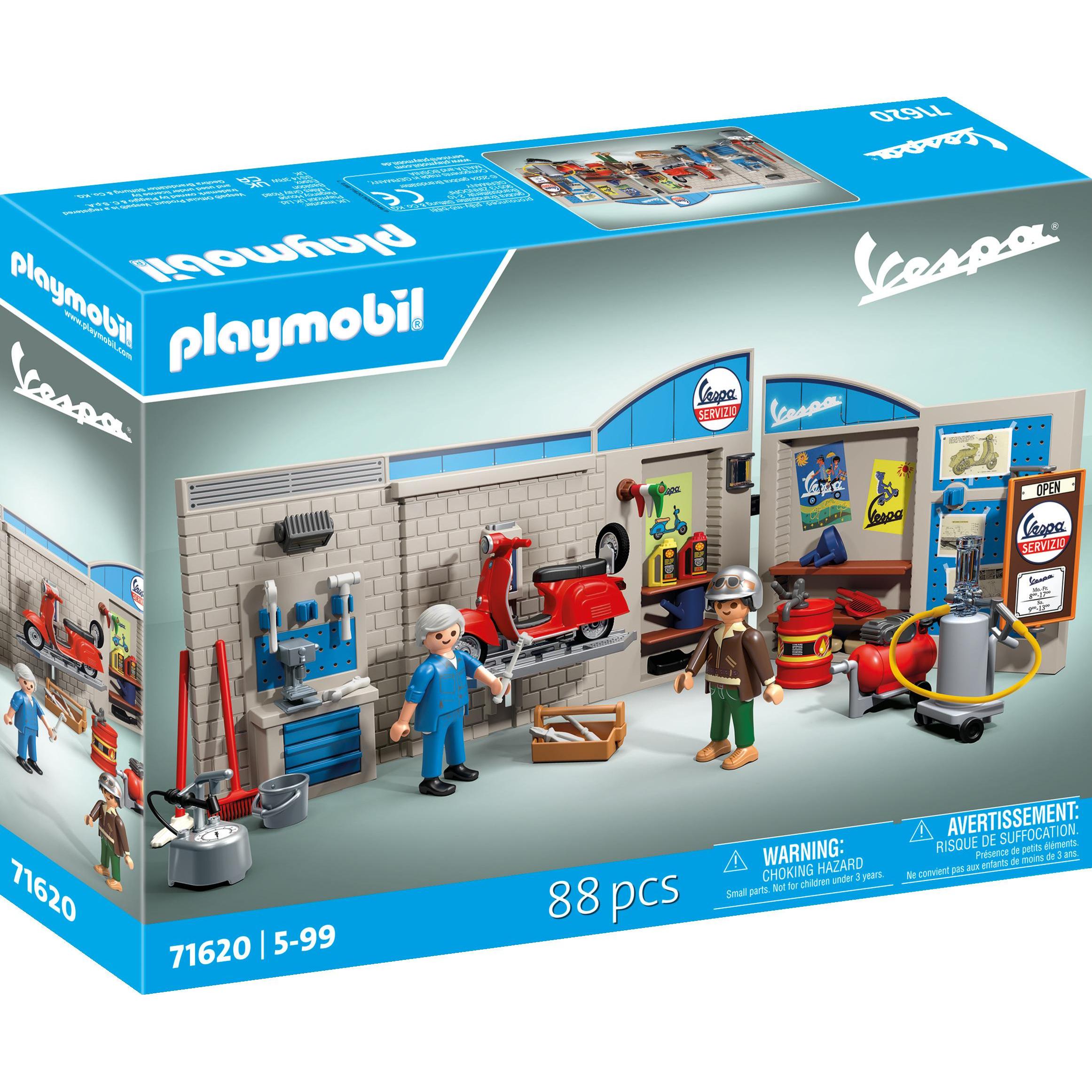 Playmobil Officina Vespa anni '60 (71620, Playmobil City Life)