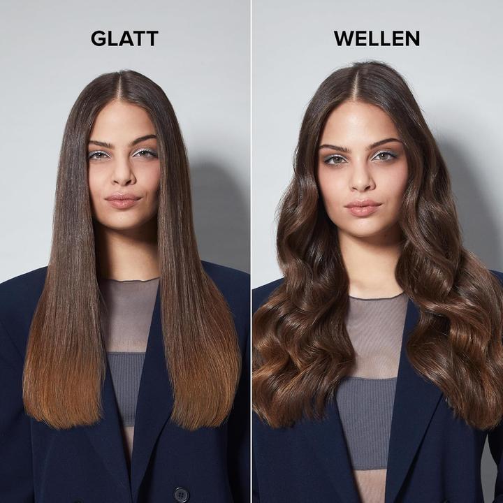 Productafbeelding Dampfstyling für glattes oder welliges Haar mit Keramik- und Keratinplatten