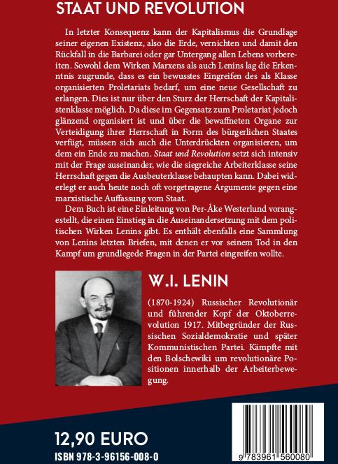 Produktbild Staat und Revolution (Deutsch, Wladimir Iljitsch Lenin, 2025)