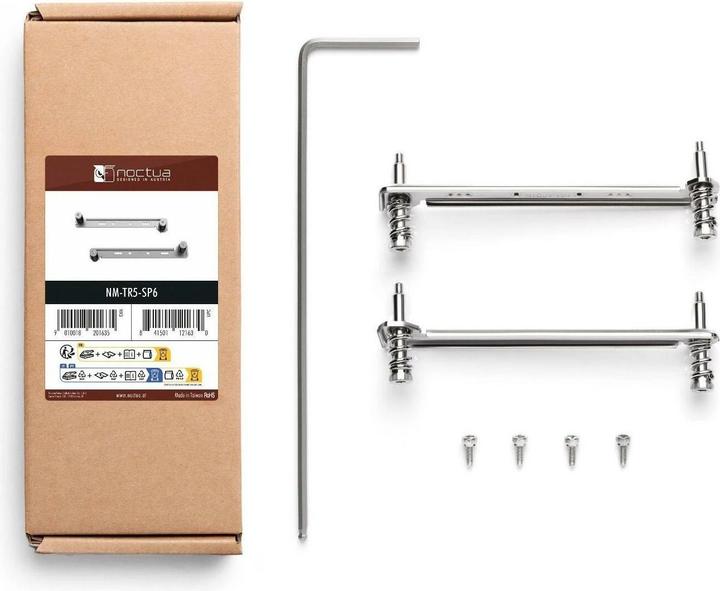 Actual product image Noctua NM-TR5-SP6 upgrade kit for processor cooler socket SP6, TR5