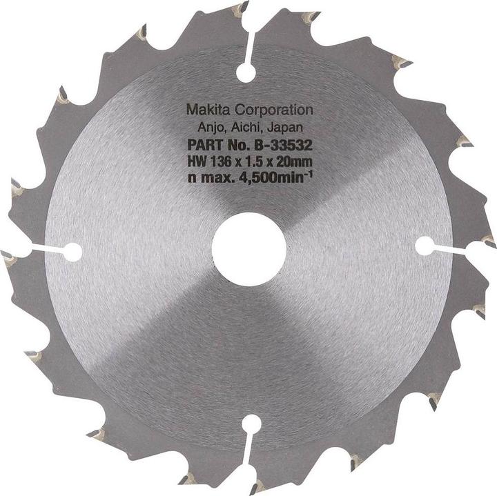 Image du produit Makita Lame de scie circulaire SPÉCIALISÉE 136