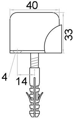 Actual product image Kws Floor door buffer 2015 (1 pcs.)