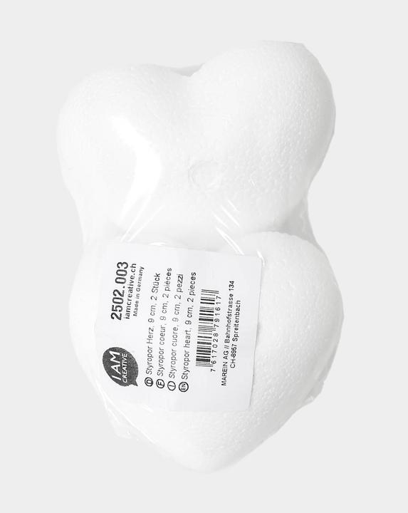 Actual product image I Am Creative Styrofoam full heart
