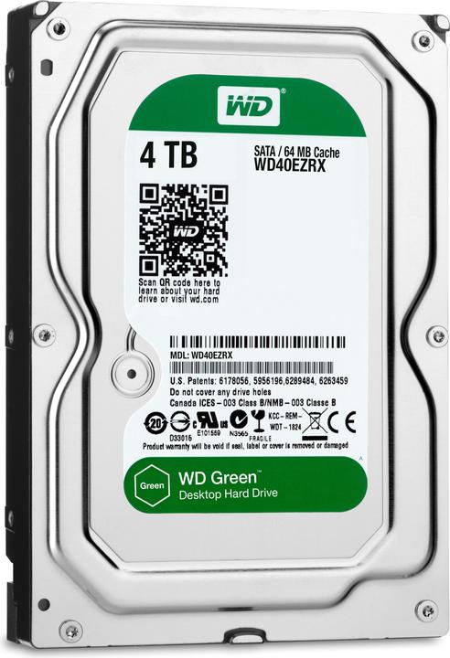 WD Green 4TB (4 To, 3.5")
