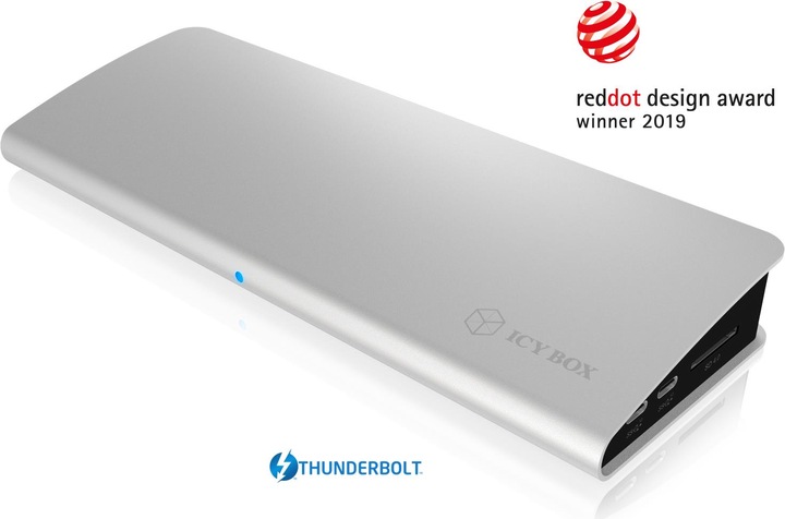 Image du produit Icy Box IB-DK2801-TB3 - Thunderbolt 3 Triple Dock 85W PD (USB-A, Thunderbolt, USB-C, 15 ports)