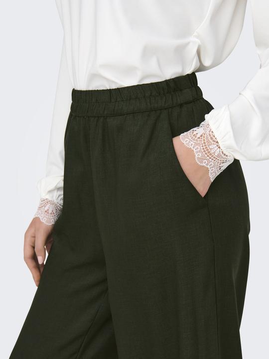 Actual product image Only ONLLULU Normal geschnitten Hose mit weitem Beinschnitt Hose mit weitem Beinschnitt (S)