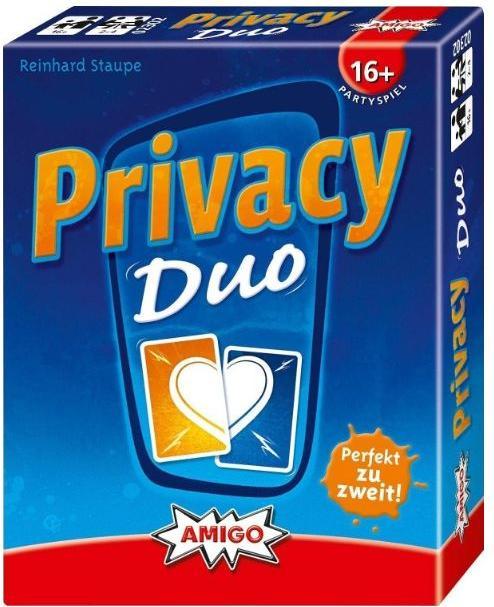 Produktbild Amigo Privacy Duo pikantes Fragen Spiel 16+ (Deutsch)