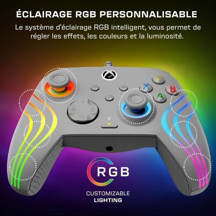 Produktbild Turtle Beach Afterglow Wave Wired Controller · XB · Grey (Xbox Series X, Xbox Series S, PC, Xbox One S)