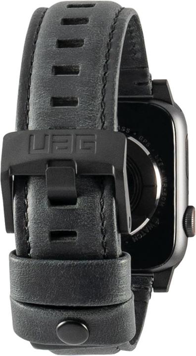 Actual product image UAG Apple Watch Strap (44 mm, Genuine leather, Stainless steel)