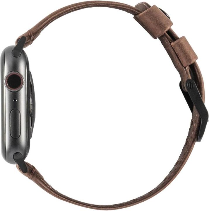 Actual product image UAG Apple Watch Leather Strap (44 mm, Genuine leather, Stainless steel)