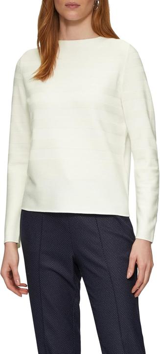 Produktbild s.Oliver Strickpullover Gestreifter Feinstrickpullover aus Viskosemix (38)