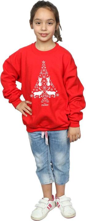 Produktbild Disney Frozen Christmas Tree Sweatshirt Mädchen (128)