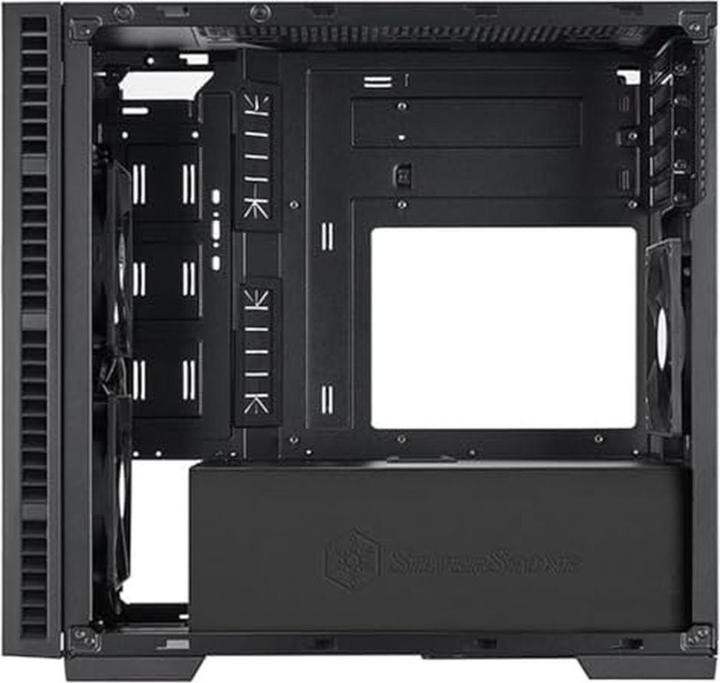 Produktbild Silverstone Tower SST-RL08BR-RGB schw./rot (Mini-DTX, Mini-ITX)