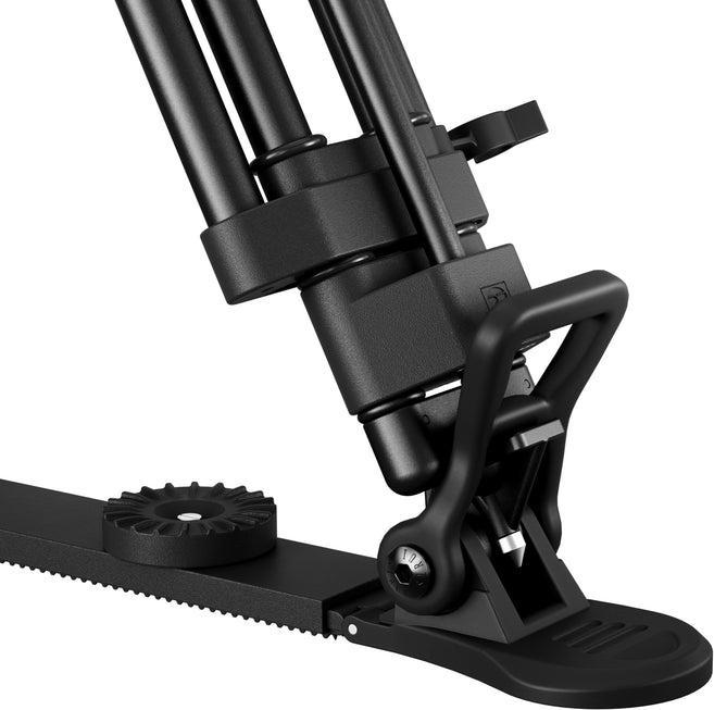 Produktbild Sirui SQ75A Aluminum Twin-Leg Video Tripod 75mm Half-Bowl + S5 Hea (SI-SQ75A+S5) (Metall)