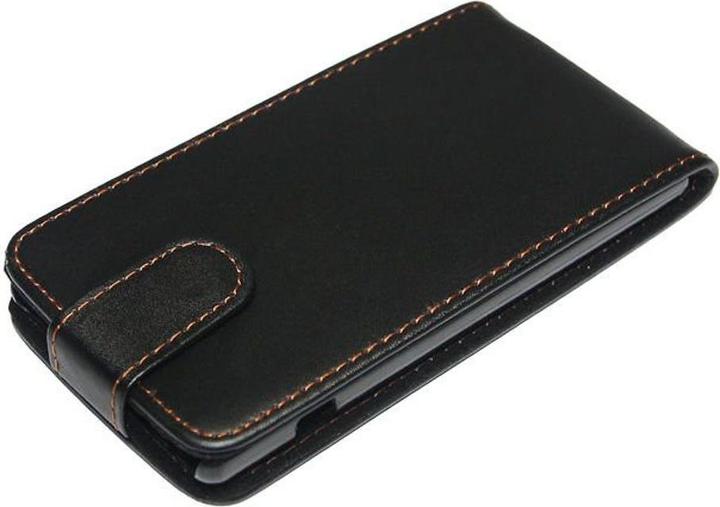 Produktbild König Design Handyhülle Tasche (Flip Slim) für Sony Xperia M2 schwarz (Sony Xperia M2)