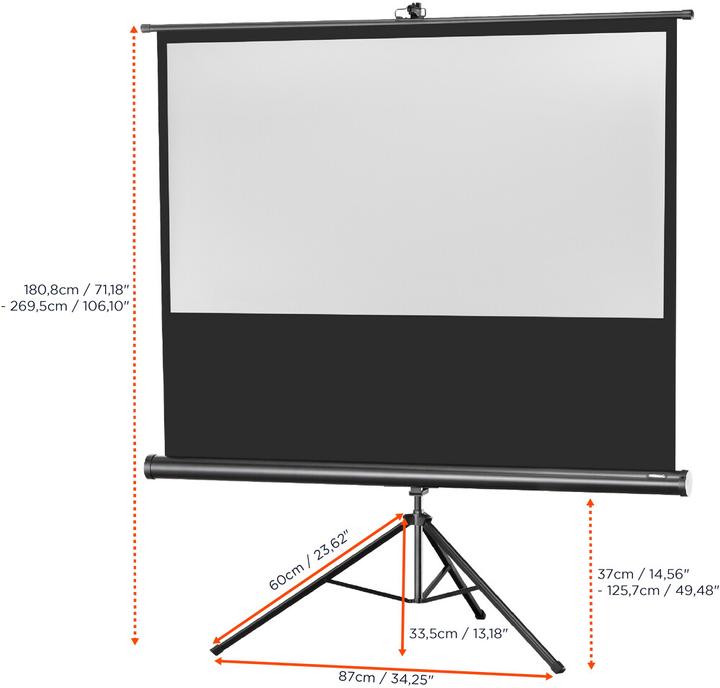 Produktbild Celexon Eco Stativ, Leinwand, 16:9 (71.26", 16:9)