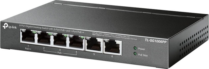 Produktbild TP-Link TL-SG1006PP - Gigabit-PoE-Switch (6 Ports)