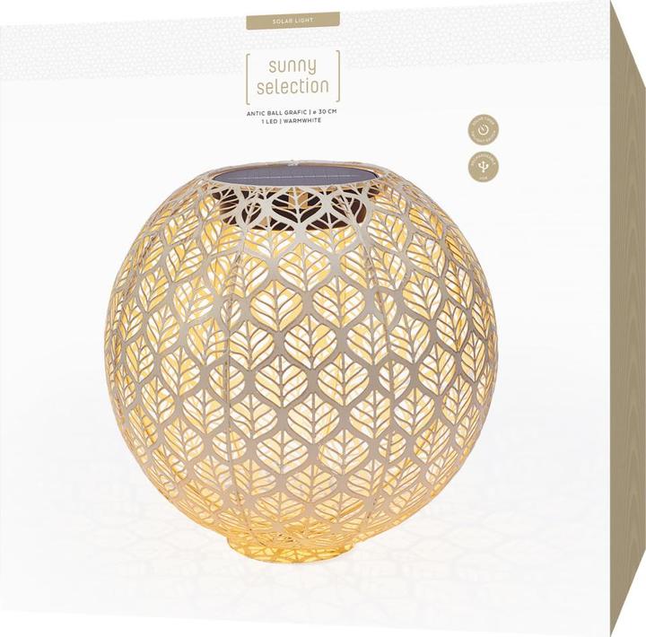 Actual product image STT Solar Antic Ball lantern