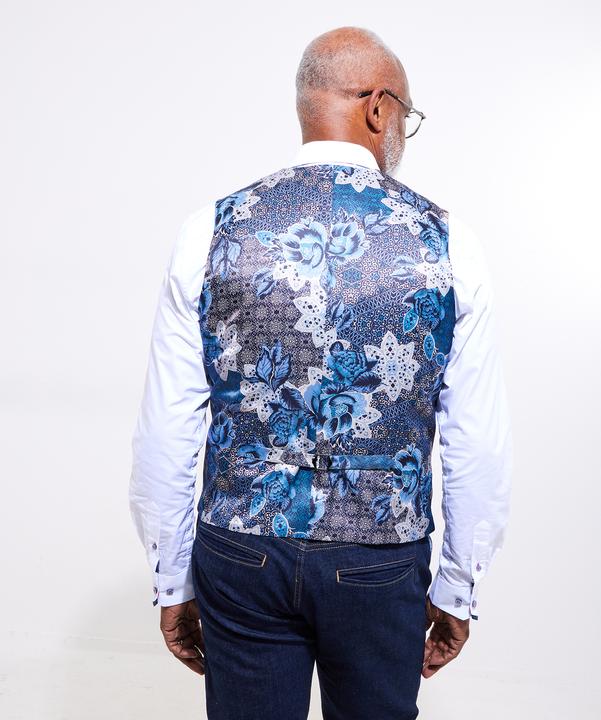 Image du produit Joe Browns Linen Blend Houndstooth Waistcoat (Bande de fréquences 38 (2600 MHz))