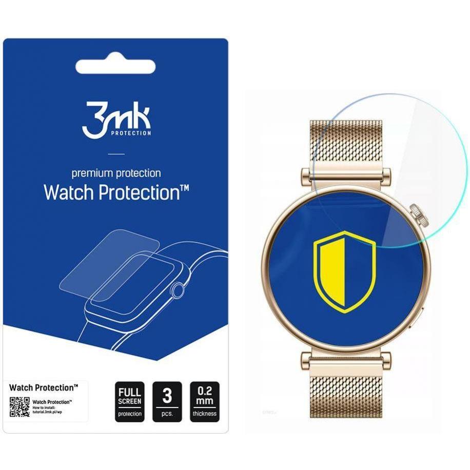 3MK Huawei Watch GT 4 41 mm - Watch Protection™ contro vetro flessibile Lite, Accessori per smartwatch