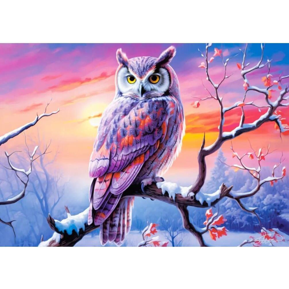 Thumbnail - Castorland Puzzle 500 pieces Owl's Perfect Evening (500 Teile)
