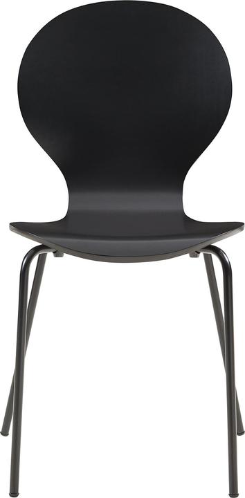 Produktbild En.Casa Esszimmerstuhl Etne 4er Set Schwarz