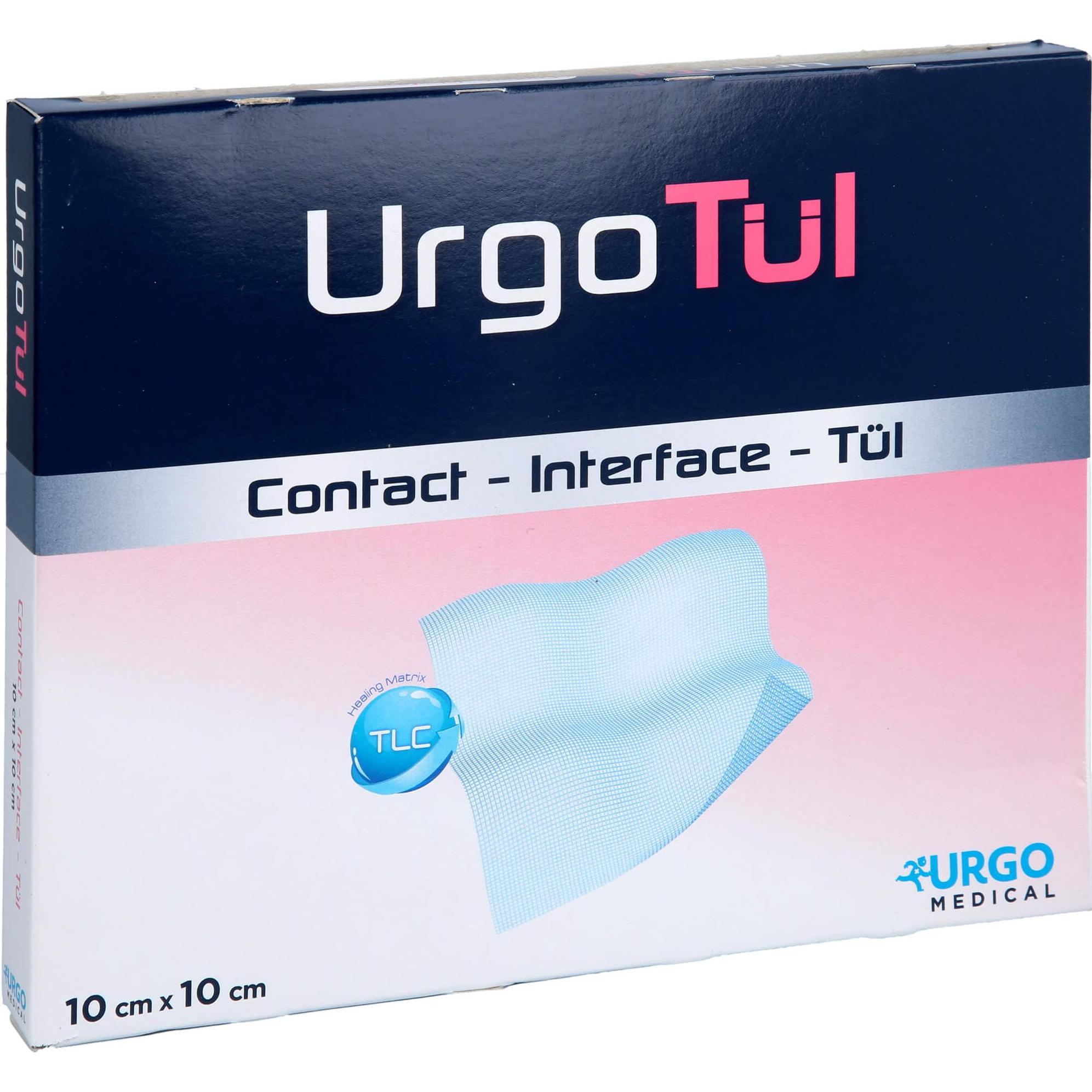 Urgo, Verbandsmaterial, Urgotül 10x10 cm Wundgaze, 10 St WGA