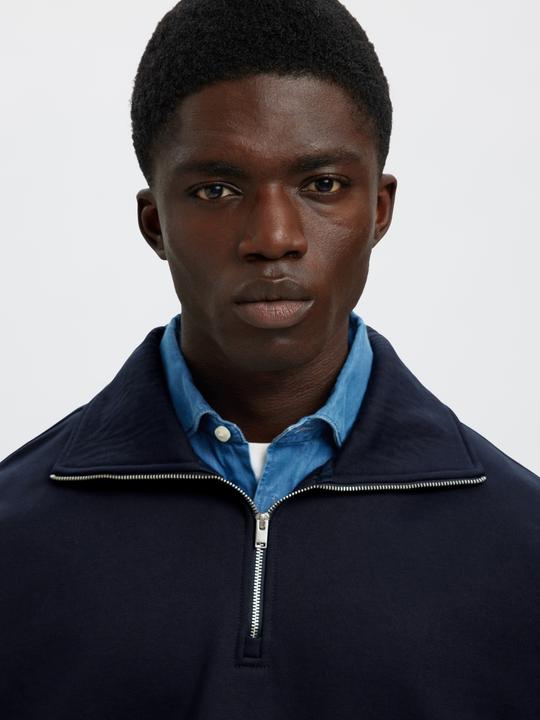 Produktbild Selected Baumwoll Sweatshirt mit Reissverschluss (XXL)