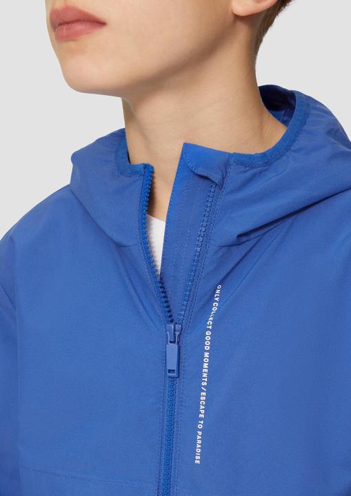 Immagine prodotto S.Oliver Outdoor-Jacke Jacke mit Kapuze und Schriftprint (158, 164)