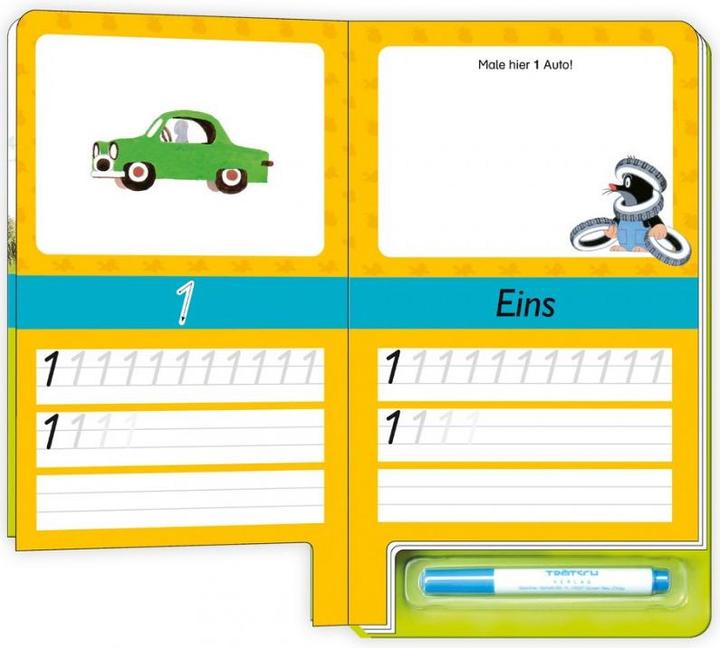 Produktbild Schreib und Wisch weg - Der kleine Maulwurf (Zahlen) (Deutsch, Trötsch Verlag GmbH & Co. KG, 2013)