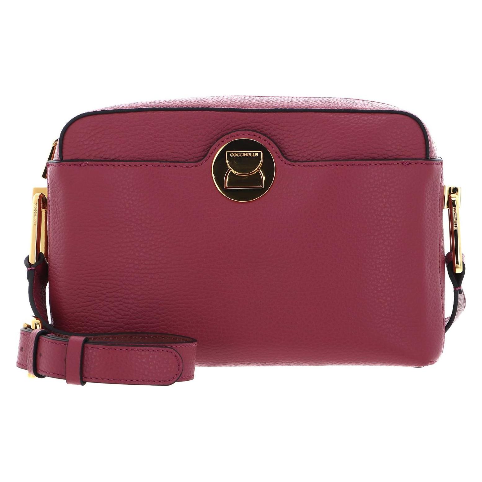 Coccinelle, Damen, Handtasche, Liya Handbag Grained Leather, Pink