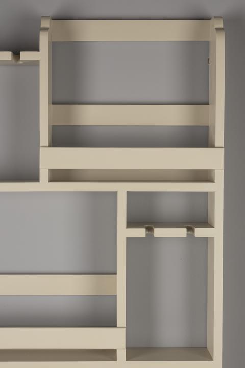 Produktbild Dutchbone Myron Wine Shelf Beige (10 x 80 x 120 cm)
