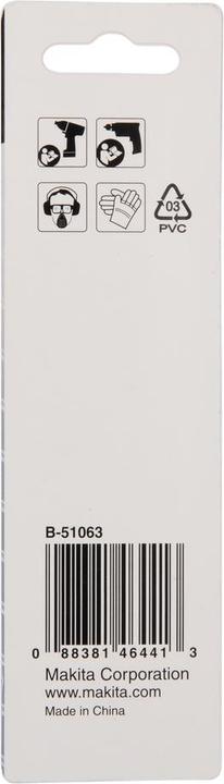 Immagine prodotto Makita Punta metallo HSS-TiN con codolo esagonale 1/4" (12 millimetri)