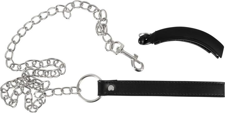 Actual product image Bad Kitty Pussy Clamp with a leash