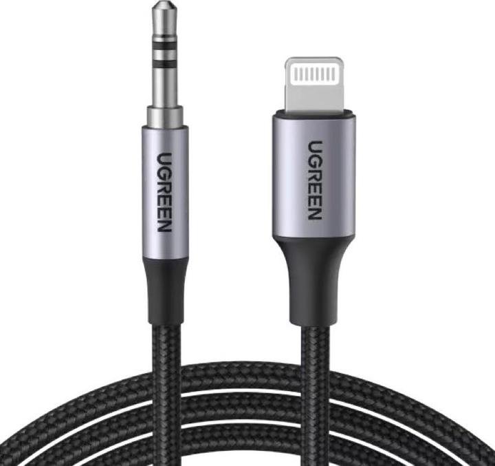 Productafbeelding Ugreen Audio-adapter naar 3,5 mm (1 m, 3,5 mm aansluiting (AUX))
