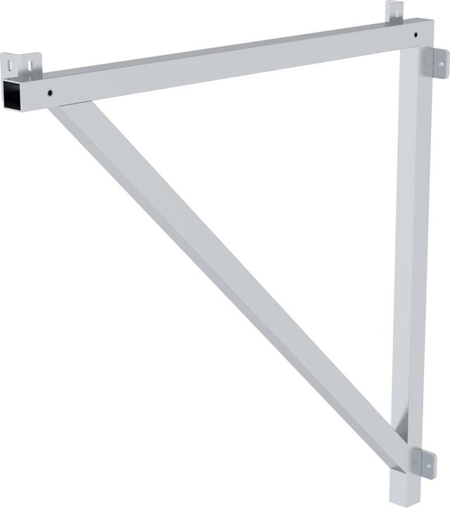 Actual product image Günzburger Aluminium triangular bracket, step width 1000 mm (100 cm)