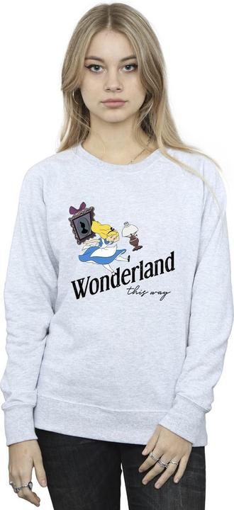 Produktbild Disney Alice im Wunderland This Way Sweatshirt (M)