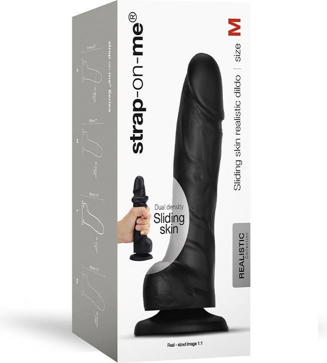 Actual product image Strap-on-me Realistic Sliding Dildo (M)