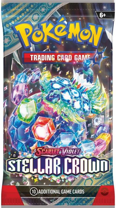 Immagine prodotto Pokémon Stellar Crown (Inglese, Display del booster)