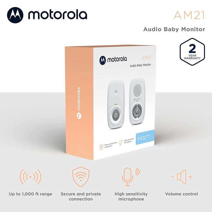 Image du produit Motorola MBP 21 (Babyphone Audio, 300 m)