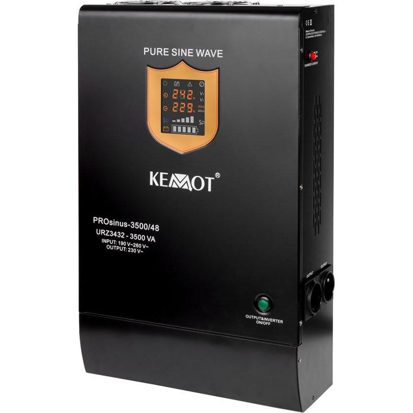 Kemo, Spannungswandler, Unterbrechungsfreie Stromversorgung KEMOT PROsinus-3500/48 Wandler mit reiner Sinuswelle und Lad...