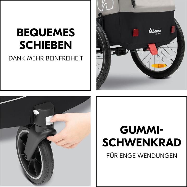 Actual product image Hauck Dryk Duo Plus Fahrradanhänger