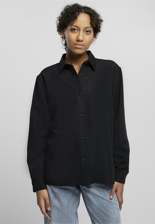 Actual product image Urban Classics Ladies Oversized Twill Shirt (XL)