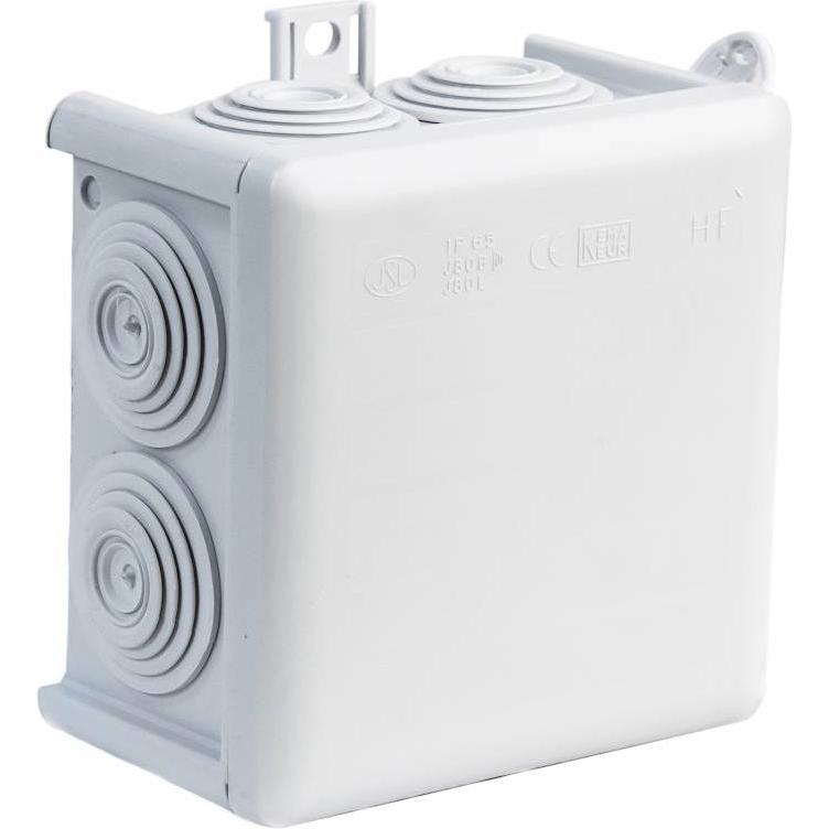 Dietzel, Scatola di derivazione, Scatola di giunzione IP65 4qmm 85x85x55mm gr Kst 105641