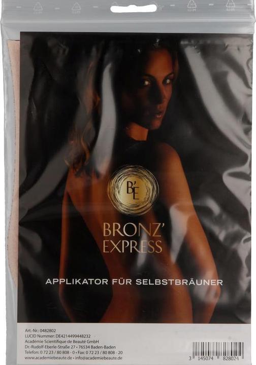 Actual product image Bronz Express Bronz'Express applicator body 19 x 12 cm (Accessories self tanning)