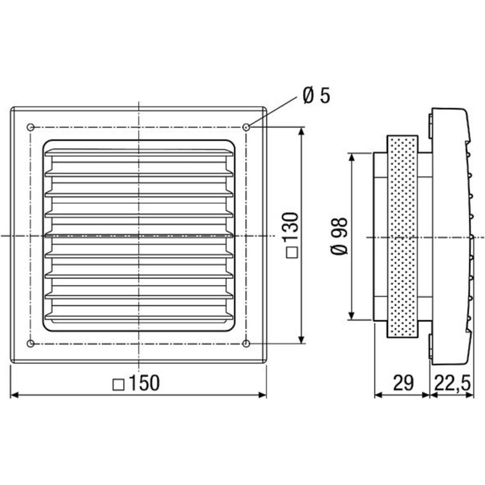 Thumbnail - Maico, Belüftungssystem, Schutzgitter