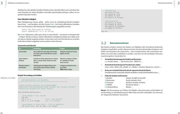 Produktbild Das VBA-Kochbuch für Excel-Anwender (Deutsch, Dieter Klein, Inge Baumeister, 2020)